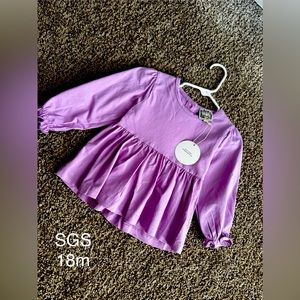 Purple boutique shirt